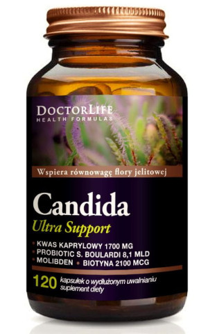 Doctor Life Candida Ultra Support 120 kapsułek