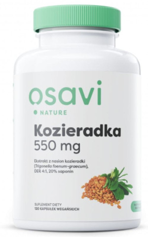 Osavi Kozieradka 550 mg - 120 kapsułek