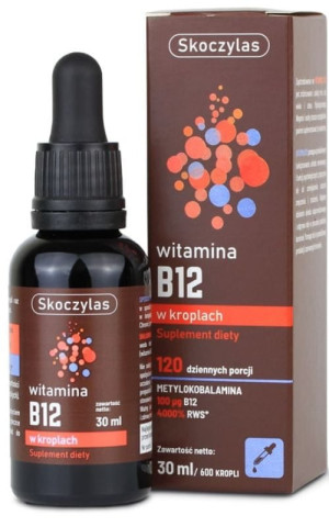 Skoczylas Witamina B12 w kroplach 30 ml