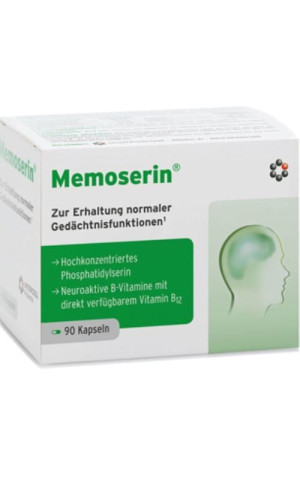 Memoserin-Intercell 90 kaps. Intercell