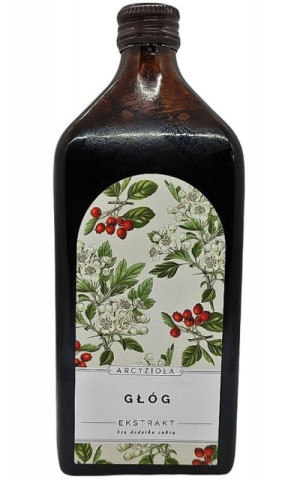Głóg - ekstrakt z soku - 500ml Arcyzioła