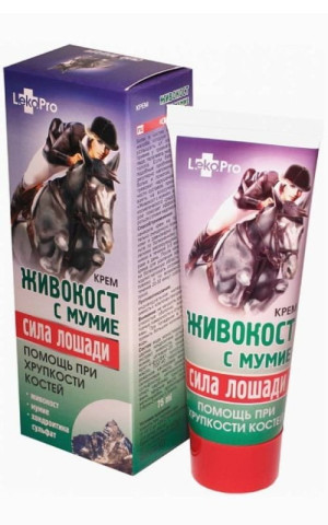 Krem do ciała Końska siła - żywokost z mumio 75ml