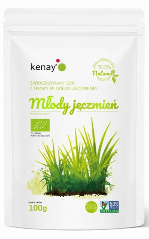 Kenay Trawa z młodego jęczmienia (Hordeum vulgare) - sproszkowany SOK 100 g