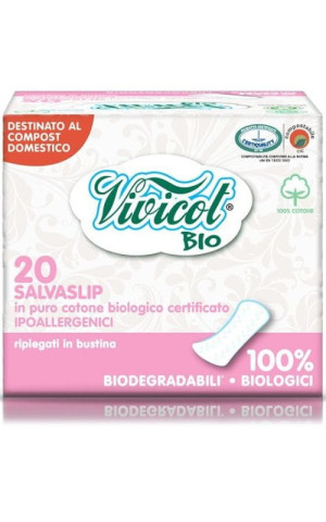 Wkładki higieniczne składane 20 sztuk Vivicot BIO