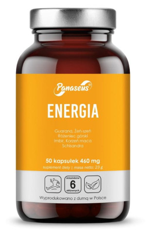 Panaseus Energia 50 kapsułek