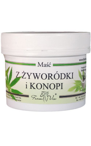 Maść z żyworódki i konopi 150ml Farm-Vix