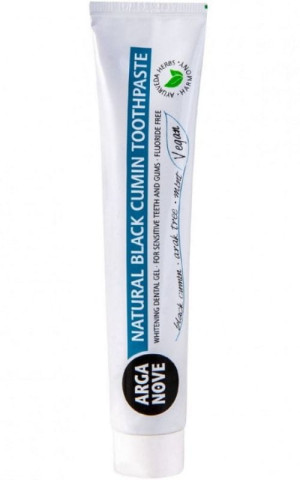 Pasta ziołowa do zębów - czarnuszka, drzewo arakowe, mięta 100g Arganove
