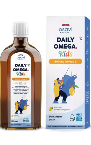 Osavi Daily Omega 800 mg Kids (Marine) Cytryna 250 ml