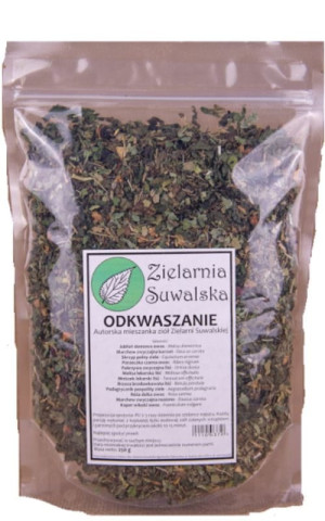 Zioła Odkwaszanie 250g Zielarnia Suwalska