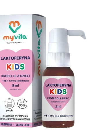 MyVita Laktoferyna KIDS krople 8ml