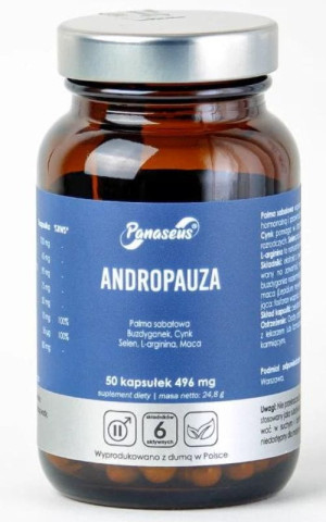 Panaseus Andropauza 50 kapsułek