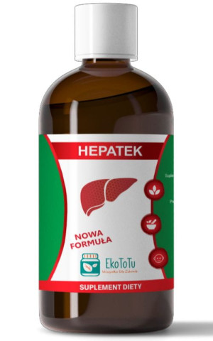 Hepatek 100ml wsparcie wątroby EkoToTu