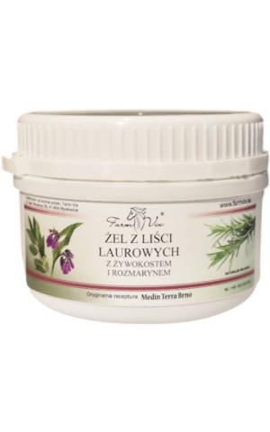 Żel z liści laurowych z żywokostem i rozmarynem 350g Farm-Vix