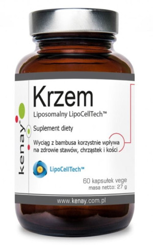 Kenay Krzem liposomalny LipoCellTech 60 kapsułek