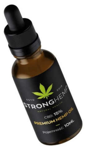 Olejek konopny CBD 20% premium hemp oil 10 ml Strong Hemp
