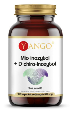 Yango Mio-inozytol + D-chiro-inozytol 100 kapsułek