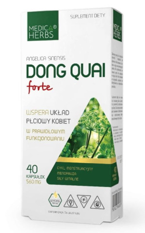 Dong Quai Forte (560mg) 40 kapsułek Medica Herbs
