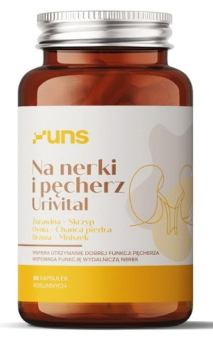 Na nerki i pęcherz Urivital 60 kapsułek UNS
