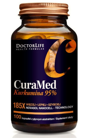 Doctor Life CuraMed Kurkumina 95%, 100 kapsułek