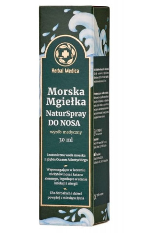 Morska mgiełka NaturSpray do nosa 30ml Herbal Pharmaceuticals