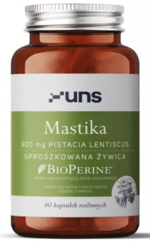 Mastika + Bioperine 60 kapsułek UNS