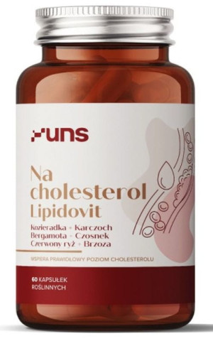 Na cholesterol Lipidovit 60 kapsułek UNS