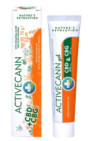 Activecann Żel konopny do masażu z CBD CBG 75 ml Annabis