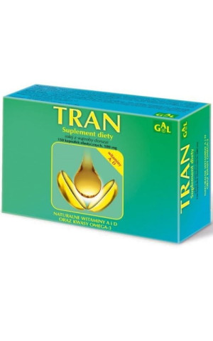 Tran 500 mg 150 kapsułek GAL