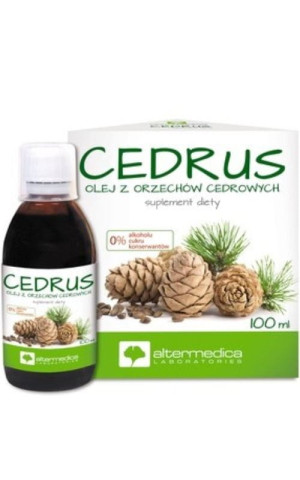 Cedrus 100ml Olej z orzechów cedrowych Alter Medica