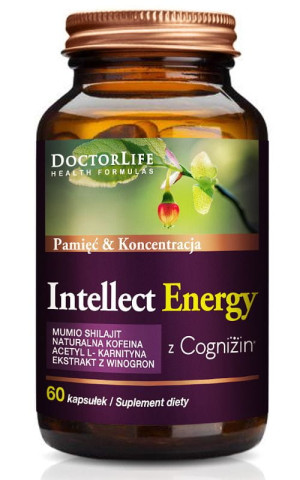 Doctor Life Intellect Energy Pamięć i Koncentracja 60 kapsułek