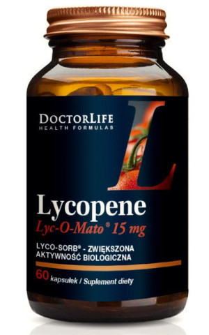 Doctor Life Lycopene Lyc-O-Mato 15mg 60 kapsułek