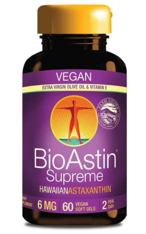 BioAstin® Supreme 6mg Astaksantyny 60 kaps. wege