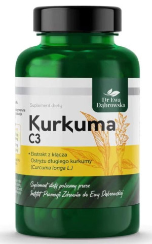 Kurkuma C3 60 kapsułek Dr Ewa Dąbrowska