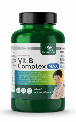 Witamina B Complex Max (120 kapsułek) Dr Ewa Dąbrowska