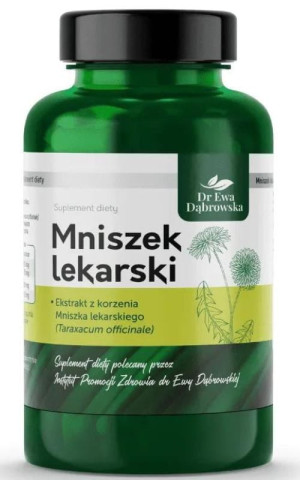 Mniszek lekarski ekstrakt z korzenia 60 kapsułek Dr Ewa Dąbrowska