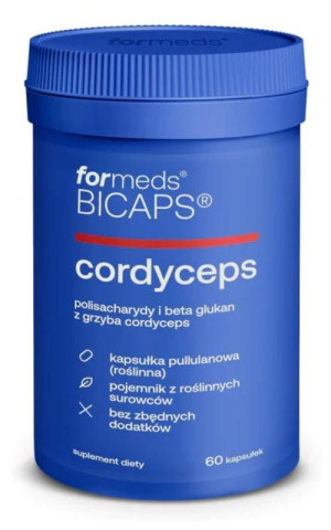 Bicaps Kordyceps Cordyceps 60 kaps Formeds