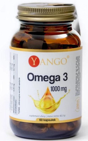Yango Omega-3 1000 mg, 60 kapsułek