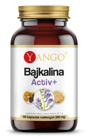 Yango Bajkalina Active+ (Imbir, Kurkuma) 90 kapsułek
