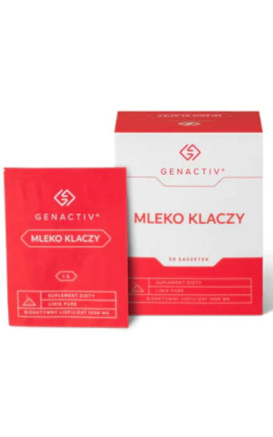 GENACTIV Mleko Klaczy 1000mg, 30 saszetek