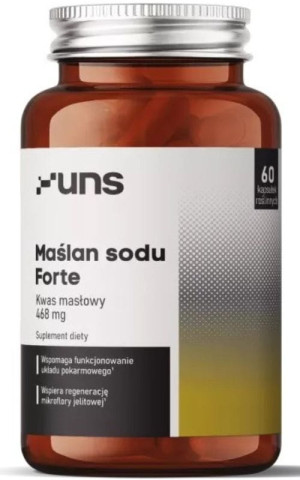 Maślan sodu forte 60 kapsułek UNS