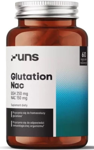 Glutation Nac 60 kapsułek UNS