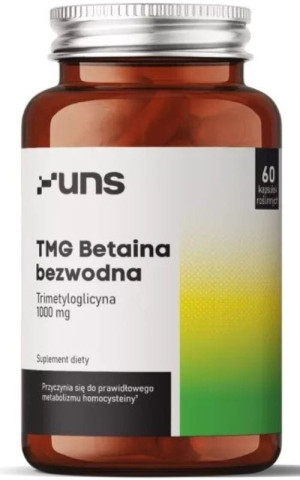 TMG Betaina bezwodna 60 kapsułek UNS