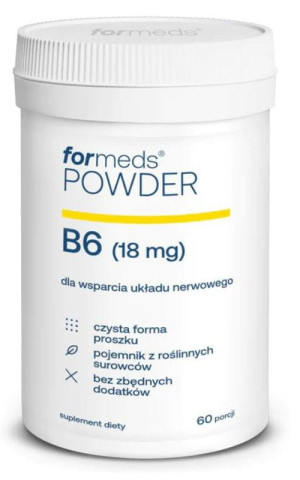 POWDER B6 w proszku (60 porcji) - witamina B6 Formeds