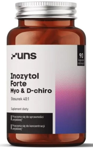 Inozytol Forte Myo & D-chiro 90 kapsułek UNS