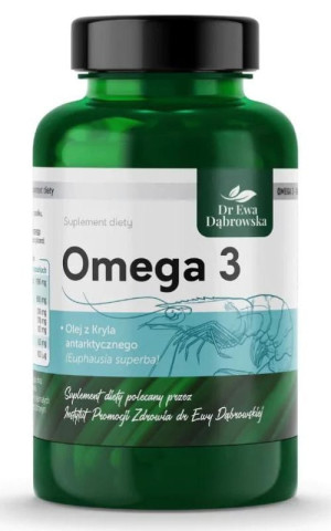 Omega-3 z kryla antarktycznego 60 kapsułek Dr Ewa Dąbrowska