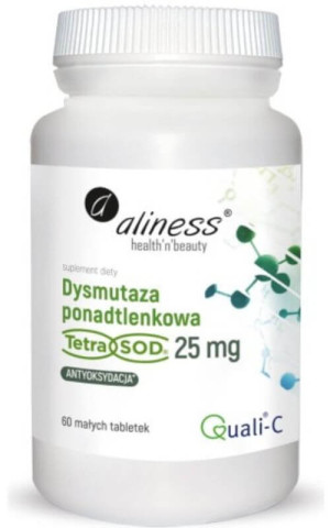 Aliness Dysmutaza ponadtlenkowa (Tetra Sod) 60 tabl