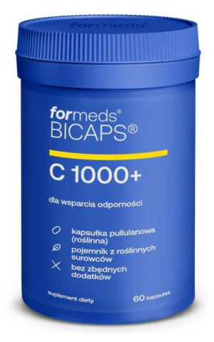 BICAPS Witamina C 1000+ PLUS 60 kaps Formeds