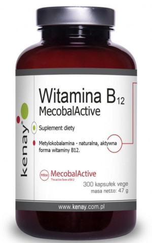 Kenay Witamina B12 (metylokobalamina) MecobalActive (300 kaps)