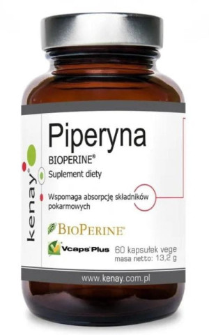 Kenay Piperyna Bioperine 60 kapsułek