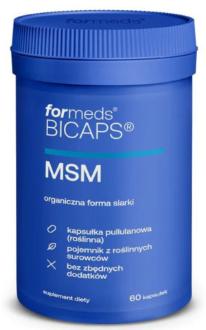 Bicaps MSM 700mg 60 kaps Formeds